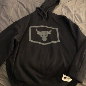 Under Armour “the rock” black hoodie